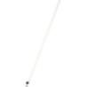 Tringle pour cremone pompier 11,7 x 11,7 mm - 2500 mm - blanc