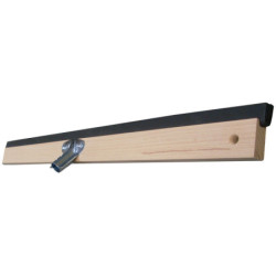 Raclette bois double mousse 60cm