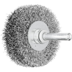 Brosses plates sur tige, non torsadées rbu brosses plates, non