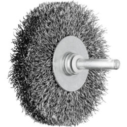 Brosses plates sur tige, non torsadées rbu brosses plates, non