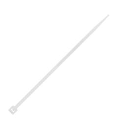 Sachet de 100 colliers rilsans blanc 4.8x290