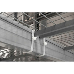 Sachet de 100 colliers rilsans blanc 2.5x100