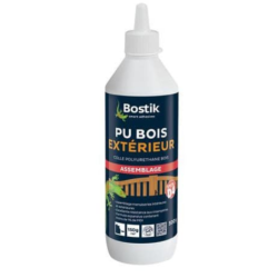 Colle pu bois exterieur biberon plastique 500 g