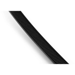 Sachet de 100 colliers type rilsan noir 370x4.8mm