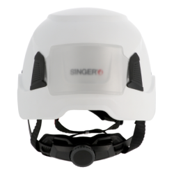Porte badge pour casque hima