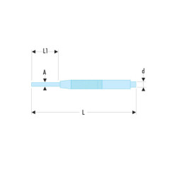 Chasse goupille precision -4,9mm