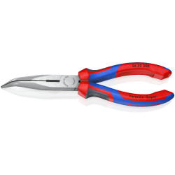 Pince téléphone polie coudée avec branches multicomposant 200mm knipex