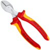 Pince coupante diagonale compacte vde avec branche s en plastique 160mm knip ex