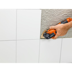 Râpe carbure triangle, pe rforé 80mm fin ue 1 pièce starlock