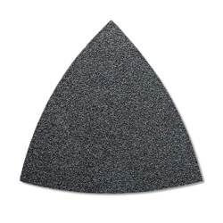 Set de feuilles abrasives triangulaires non perforées (50)