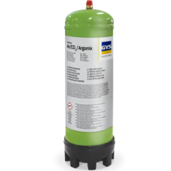 Bouteille jetable - argon/co2 - 2,2 litres
