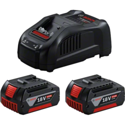 Starter-set 2x gba 18v 5,0 ah + gal 1880 cv