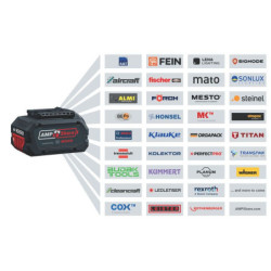 Starter-set 2x gba 18v 5,0 ah + gal 1880 cv