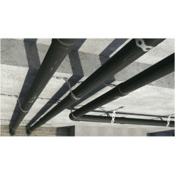 Bande perforee galvanise 10mx19x0.8