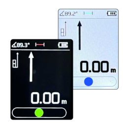 Telemetre laser metrica double alu 60+60 120m