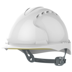 Casque evo 2 ventilé visière standard blanc