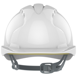 Casque evo 2 ventilé visière standard blanc