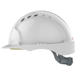 Casque evo 2 ventilé visière standard blanc