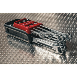 Jeu de 8 clés mixtes longues OGV GRIP 441 (8 à 19 mm) sur étui JP