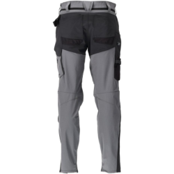 Pantalon, poches genoux,ULTIMATE STRETCH gris anthracite/noir 82C52 T.46