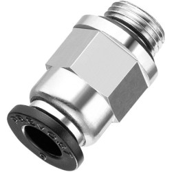 Raccord droit male m5 tube 4mm