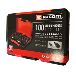 Coffret embouts vissage 100 pieces