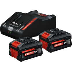 Starter set 2 x batteries expert 8,0ah exba 18v-80 + 1x chargeur exal 18v-160