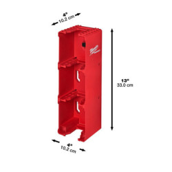 Packout' rangement mural support de batterie m18