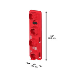 Packout' rangement mural support de batterie m12 - carton