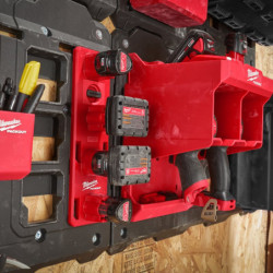 Packout' rangement mural support de batterie m12 - carton