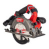 M18 fcsdc165-0c - scie circulaire fuel 66mm, 18v, sans batterie avec adaptateur rail de guidage