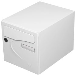 Boîte aux lettres préférence, 1 porte blanc 9016