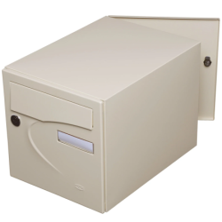 Boite aux lettres preference 2 portes ivoire 1015