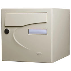 Boite aux lettres preference 2 portes ivoire 1015