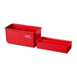 Packout' rangement mural bac 10x20 cm 2 pcs - carton