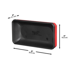 Packout' rangement mural bac magnétique 10x20cm - carton