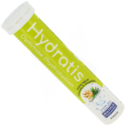 tube de 20 pastilles à dissoudre arome citronnelle gingembre