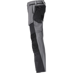 Pantalon, poches genoux,ULTIMATE STRETCH gris anthracite/noir 82C47 T.40