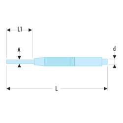 Chasse goupille precision -2,9mm