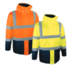 Parka hv orange, l