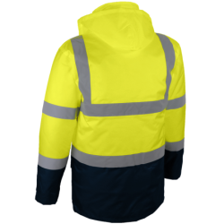 Parka hv orange, l