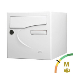 Boîte aux lettres préférence, 1 porte vert 6005