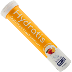 tube de 20 pastilles à dissoudre arome pêche