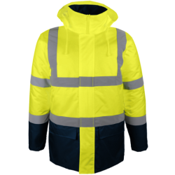 Parka hv orange, xl