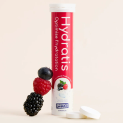 tube de 20 pastilles à dissoudre arome fruits des bois