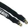 Chaine antivol carree cementee 10 mm x 110 cm noir
