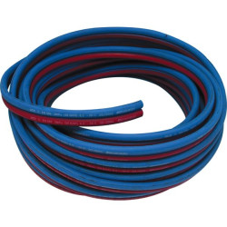 Tuyau soudure caout.arme jumele 20 b oxy+acet.d 6,3 mm c20m