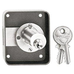 Serrure de meuble en applique d20 l30