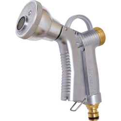 Pistolet pomme multifonction tout metal avec raccord rapide 2471261
