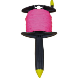 Dévidoir pour drisse 1,5 100m rose fluo drisse dev1.5 b 100m fluo rose
